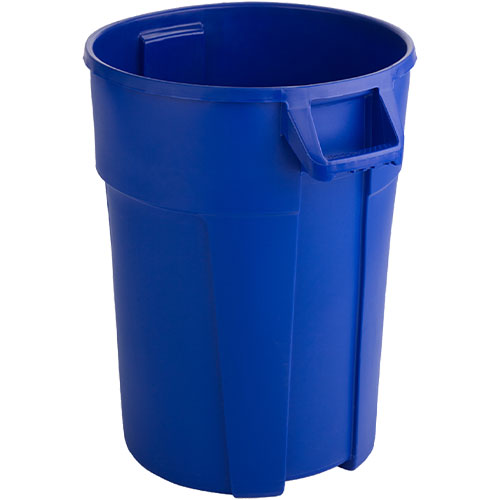Container mediu rotund Titan 85L, albastru - Rothopro