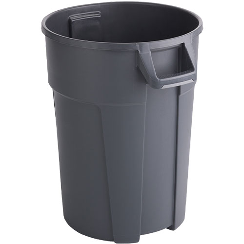 Container mediu rotund Titan 85L, albastru - Rothopro gri 