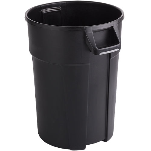 Container mediu rotund Titan 85L, albastru - Rothopro negru 