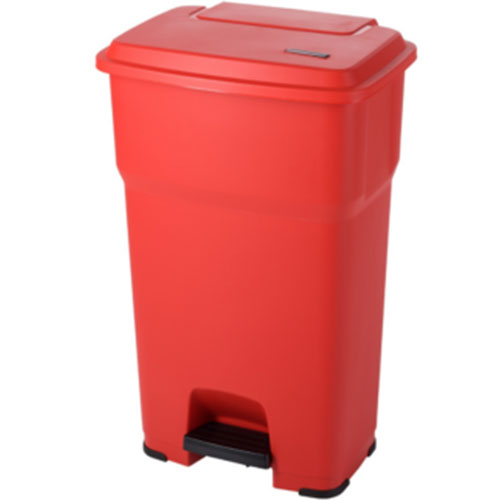 Cos gunoi cu pedala Hera 85L, albastru - Rothopro rosu 