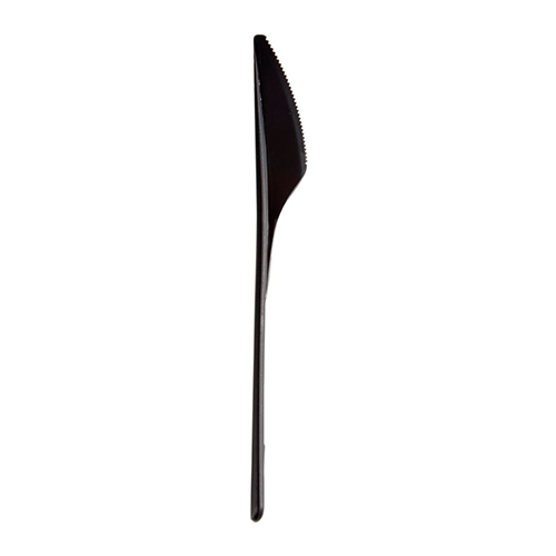 Cutit reutilizabil 18.7 cm, negru - Abena