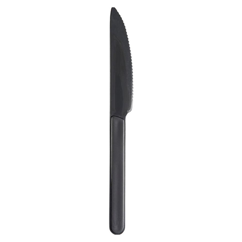 Cutit reutilizabil 18 cm, negru - Abena
