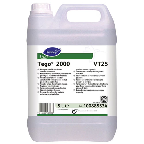 Dezinfectant pentru spalari exterioare DI Tego 2000 VT25 5L - Diversey