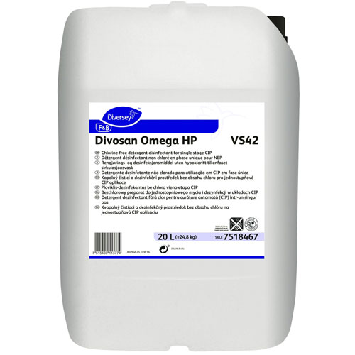 DI Divosan Omega HP VS42 - Dezinfectant pemtru suprafete, 20L - Diversey