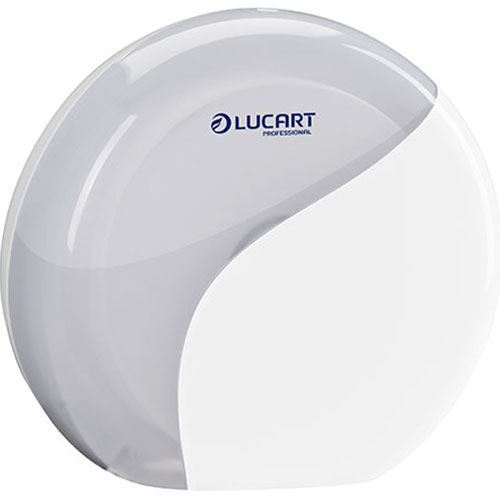 Dispenser hartie igienica rola Mini Jumbo Identity, alb - Lucart