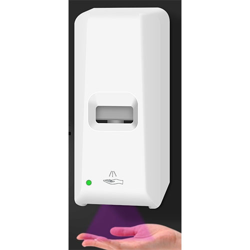 Dispenser lichid dezinfectant cu senzor, 1000 ml - De Witte 