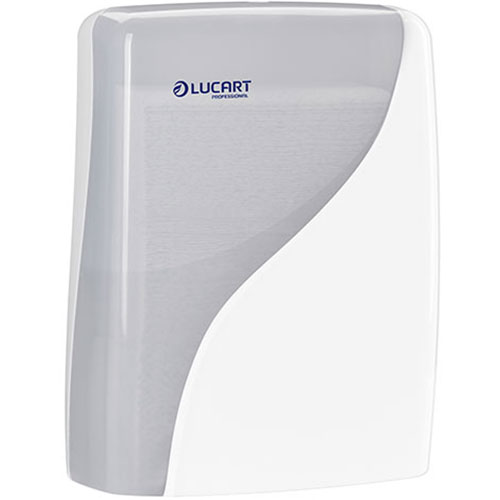Dispenser prosoape maini pliate Identity, alb - Lucart