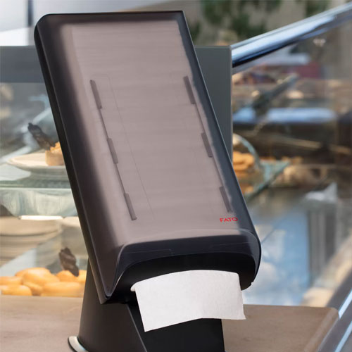 Dispenser servetele de masa 16x24 cm, negru - Fato Nap-By-Nap Tabletop 