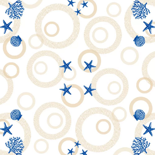 Fata de masa 100 x 100 cm, Sea Shell - Fato