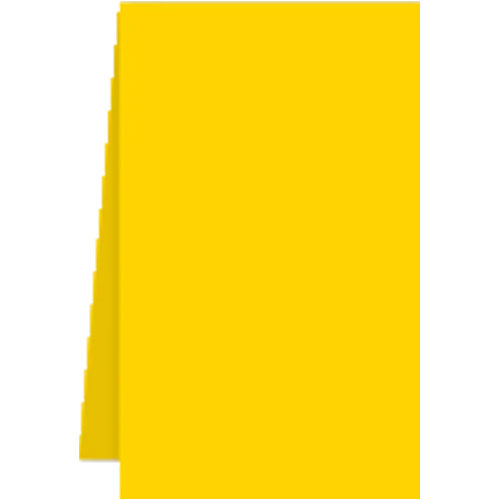 Fata de masa Airlaid 100 x 100 cm, White - Fato yellow 