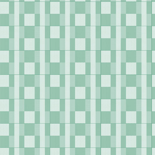 Fata de masa din airlaid 100 x 100 cm, Tartan - Fato verde 