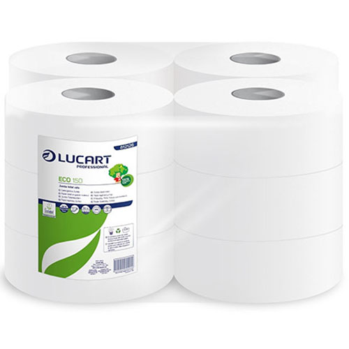 Hartie igienica rola mini jumbo, Eco 150 - Lucart