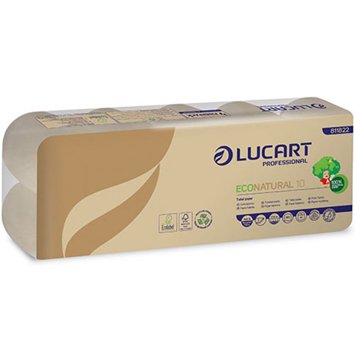 Hartie igienica rola standard, EcoNatural 10 - Lucart