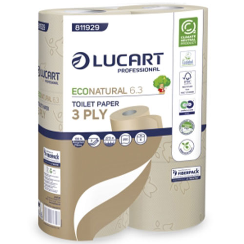 Hartie igienica rola standard, EcoNatural 6.3 - Lucart
