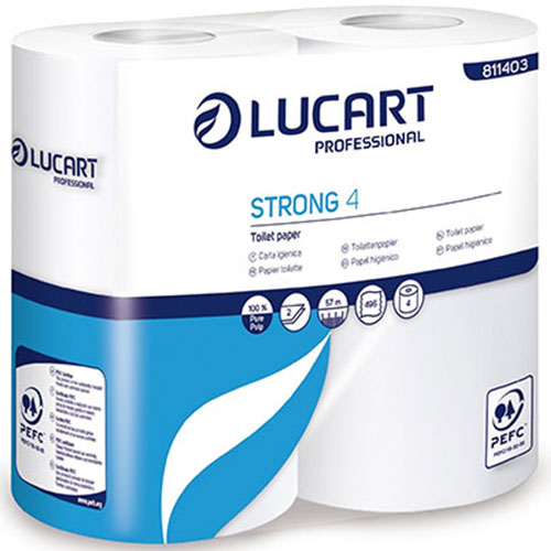 Hartie igienica rola standard, Strong 4 - Lucart
