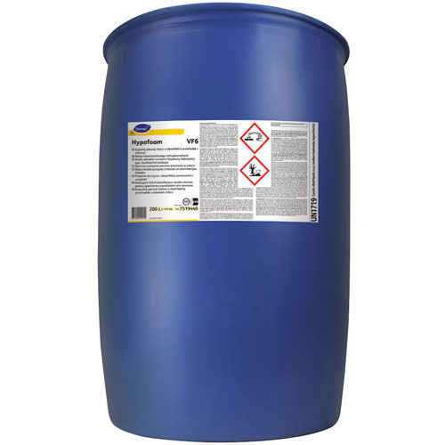 Hypofoam - Detergent spumant alcalin puternic clorinat, 200L - Diversey