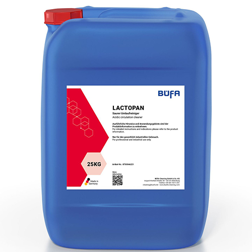 Lactopan - Detergent acid cu spumare redusa, 25kg - Bufa