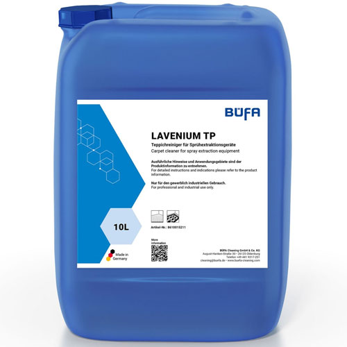 Lavenium TP - Agent de curatare pentru procesul injectie-extractie, 10L - Bufa