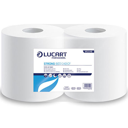 Lavete din hartie pe rola cu derulare centrala, Strong 800/240 CF - Lucart