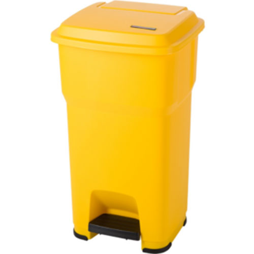 Cos gunoi cu pedala Hera 60L, albastru - Rothopro galben 