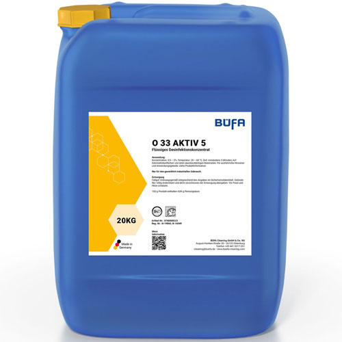 O 33 Aktiv 5 - Dezinfectant suprafete, 20 Kg - Bufa 