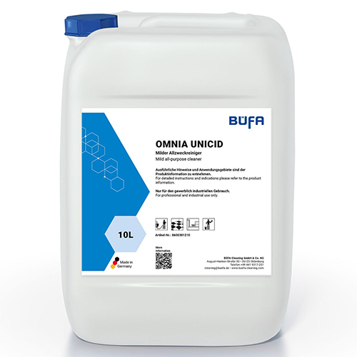 Omnia Unicid - Detergent universal pentru suprafete si pardoseli, 10L - Bufa