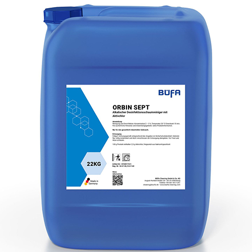 Orbin Sept - Detergent OPC alcalin clorinat, 22kg - Bufa