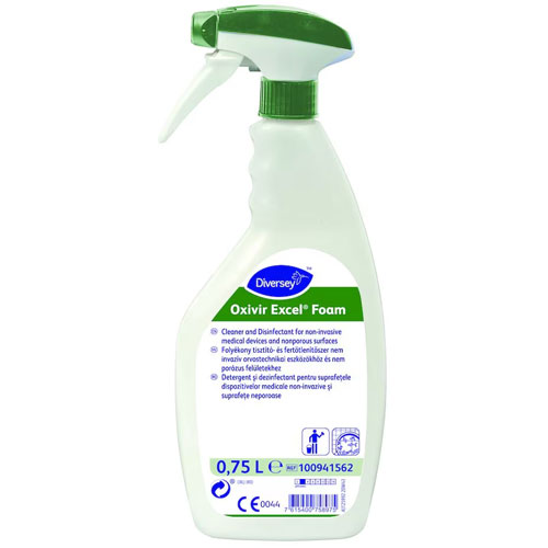 Oxivir Excel Foam - Dezinfectant pe baza de oxigen activ, 750 ml  - Diversey