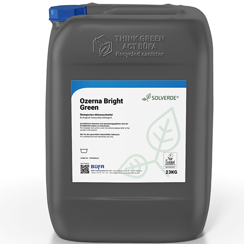 Ozerna Bright Green - Detergent alcalin universal cu agent de stralucire, 23 kg - Bufa
