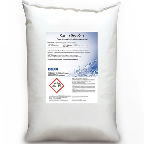 Ozerna Sept One - Detergent dezinfectant textile, 20 Kg - Bufa