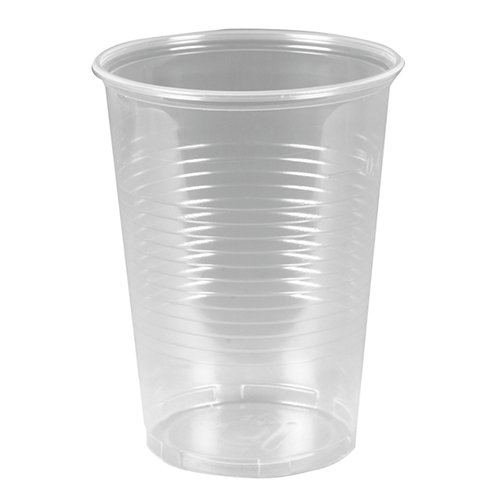 Pahare bere unica folosinta 300 ml, transparent - Abena