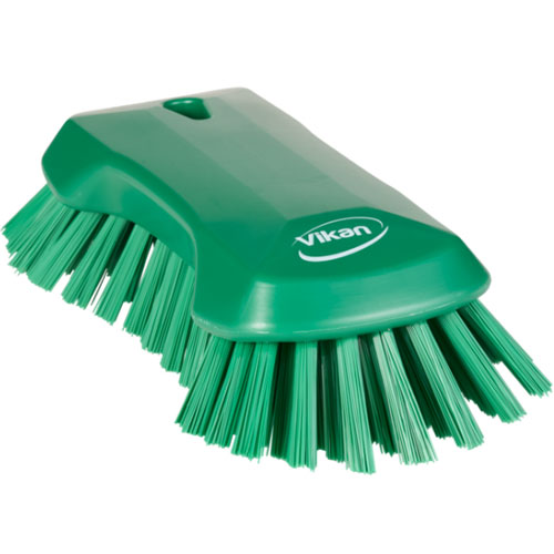 Perie de mana XL, peri extra-duri, 230 mm, verde - Vikan