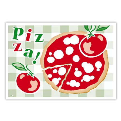 Placemat din hartie 30x40 cm, Pizzaebasta - Fato