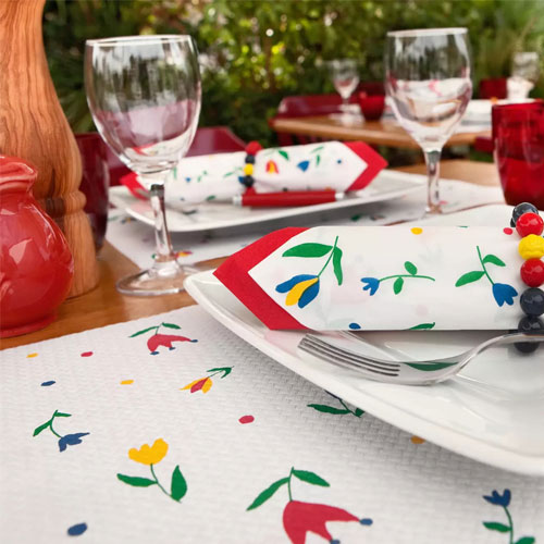 Placemat din hartie 30x40 cm, Tulips - Fato tulips