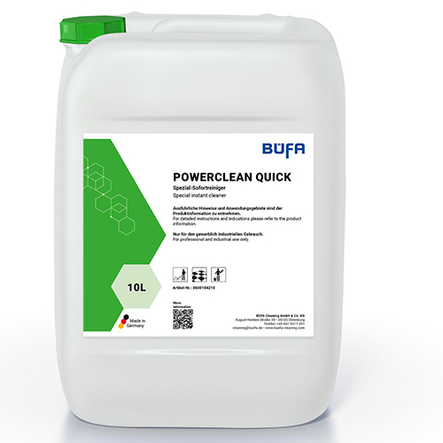 Powerclean Quick - Detergent special alcalin, 10L - Bufa