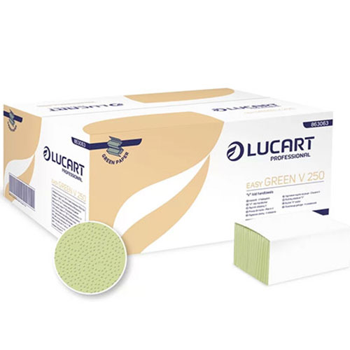 Prosoape de hartie pliate in V Easy Green V250 - Lucart