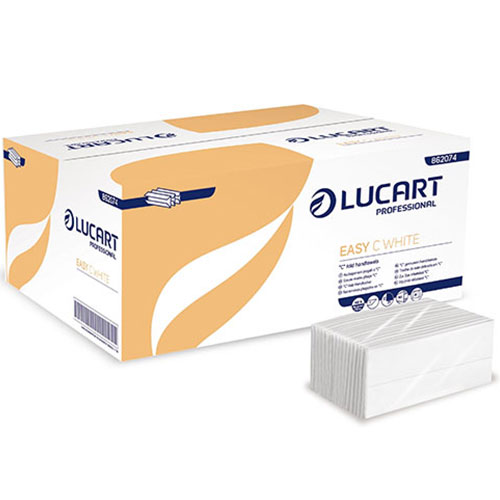 Prosoape de maini din hartie, pliate in C, Easy C - Lucart