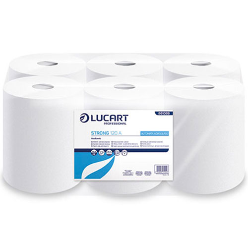 Prosoape de maini din hartie, rola autocut, Strong 120A - Lucart