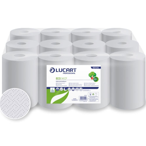 Prosoape de maini din hartie, rola cu derulare centrala mica Eco 14 CF - Lucart
