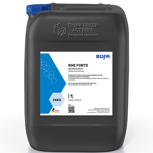 Rhe Forte - Detergent spumant alcalin pentru rasini de fum, 26kg - Bufa 