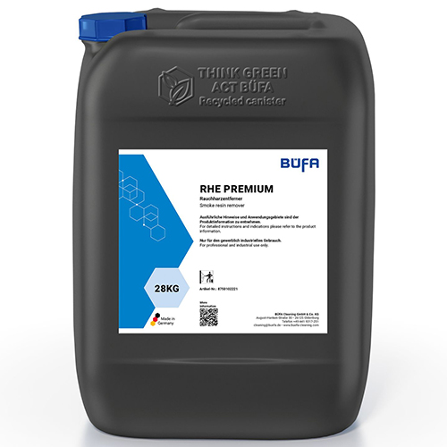 Rhe Premium - Detergent spumant alcalin pentru rasini de fum, 28kg - Bufa 