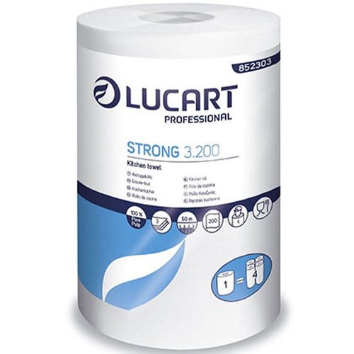 Rola prosoape din hartie pentru bucatarie, Strong 3.200 - Lucart