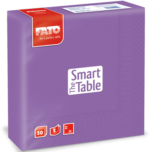 Servetele 33x33 cm 2 straturi, Smart Table - Fato violet 