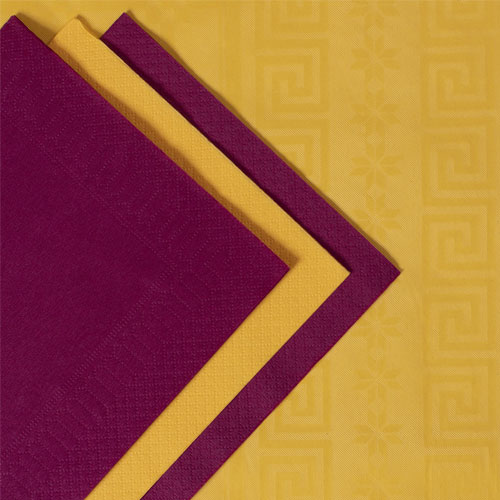 Servetele 38x38 cm 2 straturi, Smart Table, bordo - Fato bordo