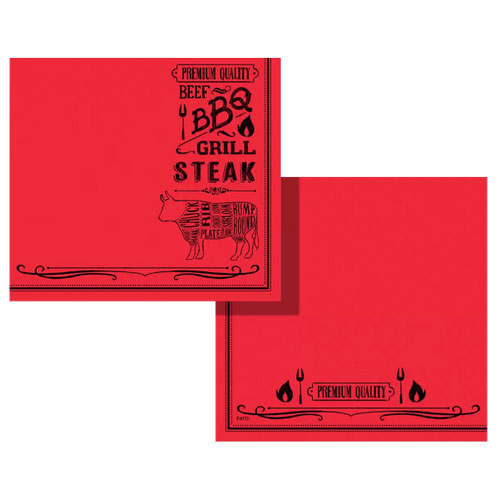 Servetele 38x38 cm 2 straturi, Star Steak House - Fato 