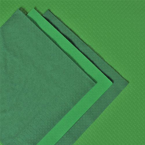 Servetele 40x40 cm 2 straturi, Smart Table, verde inchis - Fato