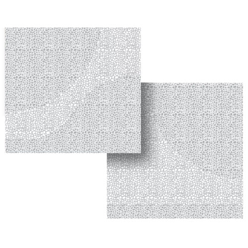 Servetele din airlaid, 40 x 40 cm, Mosaic gri - Fato