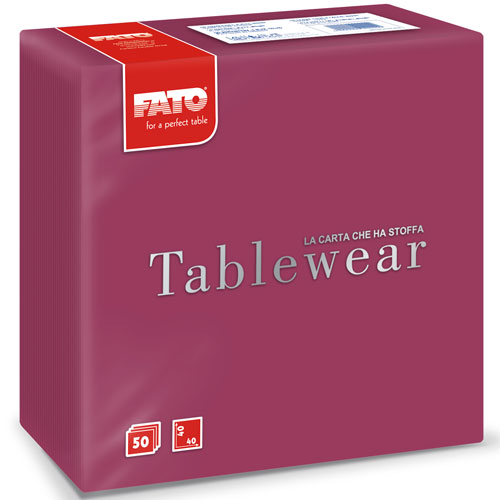 Servetele din airlaid 40x40 cm, Tablewear, Stone Grey - Fato bordo 