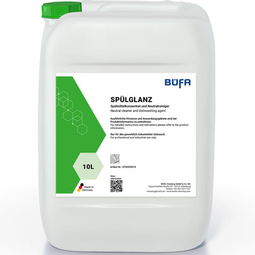 Spulglanz - Detergent manual de vase lichid, 10L - Bufa