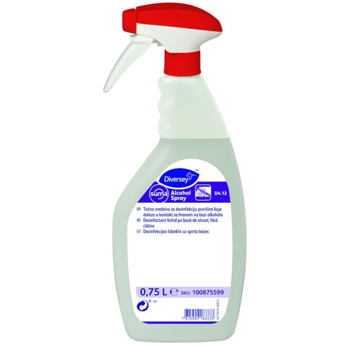 Dezinfectant lichid pe baza de alcool Suma Alcohol Spray - Diversey